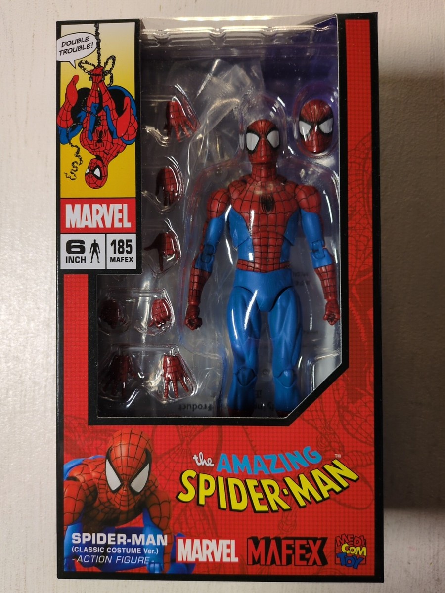 Mafex No.185 Spider-Man (Classic Costume Ver.) Reissue Action