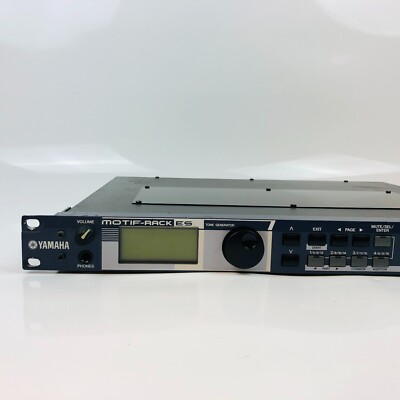 YAMAHA MOTIF-RACK ES Synthesizer Effector Tone Generator Sound