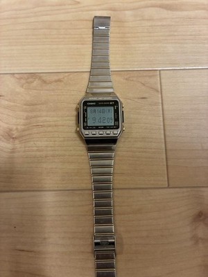 Casio DKW-100 Kanji Data Bank Vintage Digital Watch Stainless