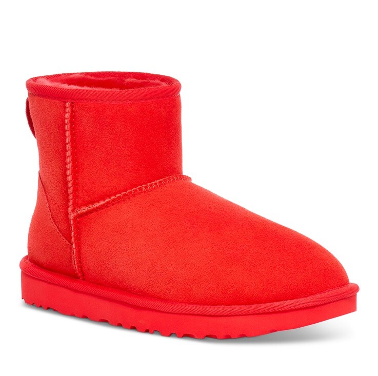 UGG CLASSIC SHORT II Cherry Pie SUEDE SHEEPSKIN WOMEN'S BOOTS US 6