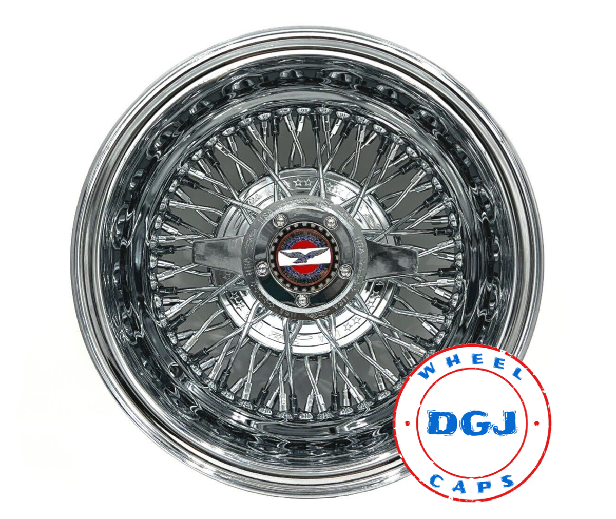 13x7 Zenith Style Rev 72 Spokes Cross Lace All Chrome Lowrider