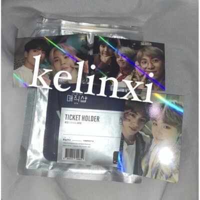 BTS 5th Muster Fanmeeting Magic Shop Ticket Holder PC Photocard