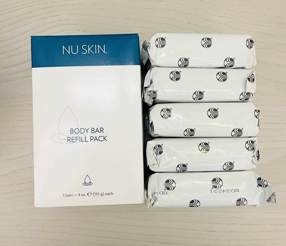 Nu Skin Nuskin Body Bar Refill Pack Soap Free 4 oz 115 g (5 Bars