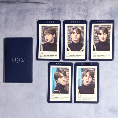 BTS 5th Muster Magic Shop Seoul Official Guestbook Card - Jin