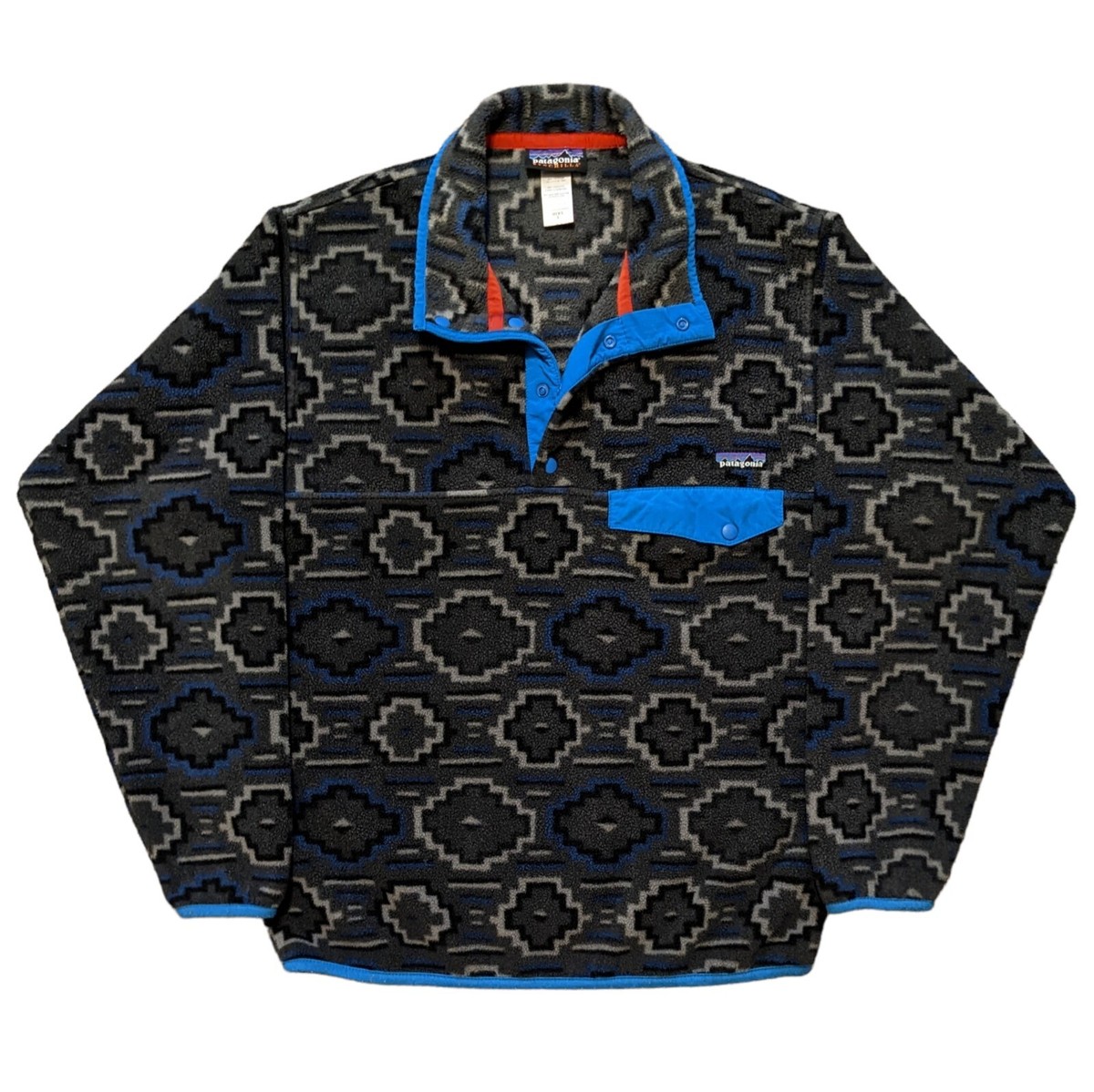 Patagonia Synchilla Snap T Fleece Pullover Tribal Aztec Men's