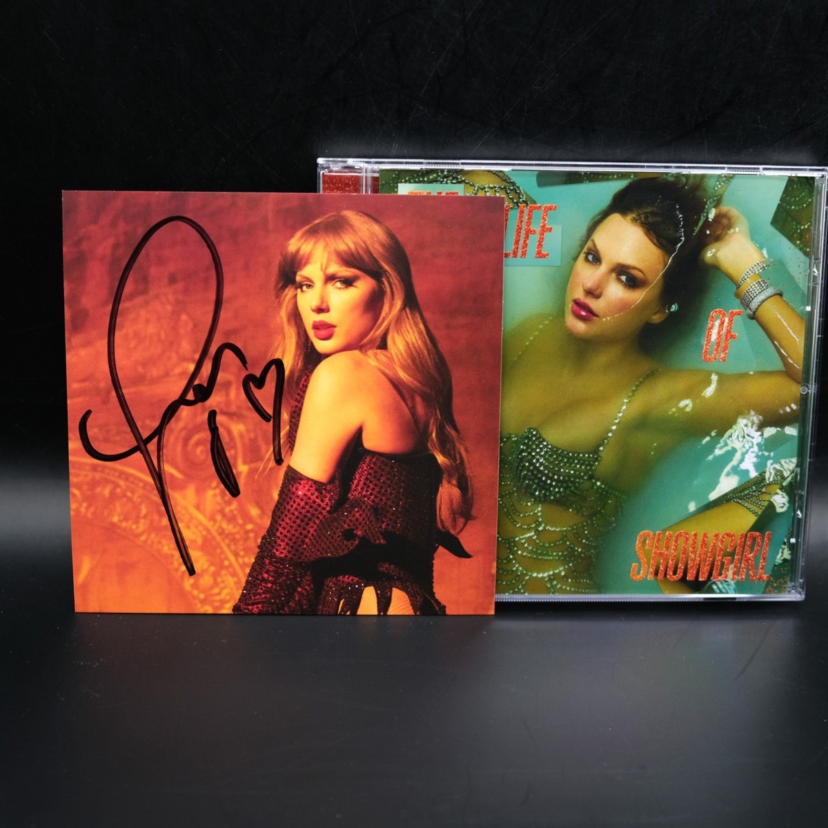 LONG Taylor Swift Signed Autographed The Life Of A Showgirl TLOAS