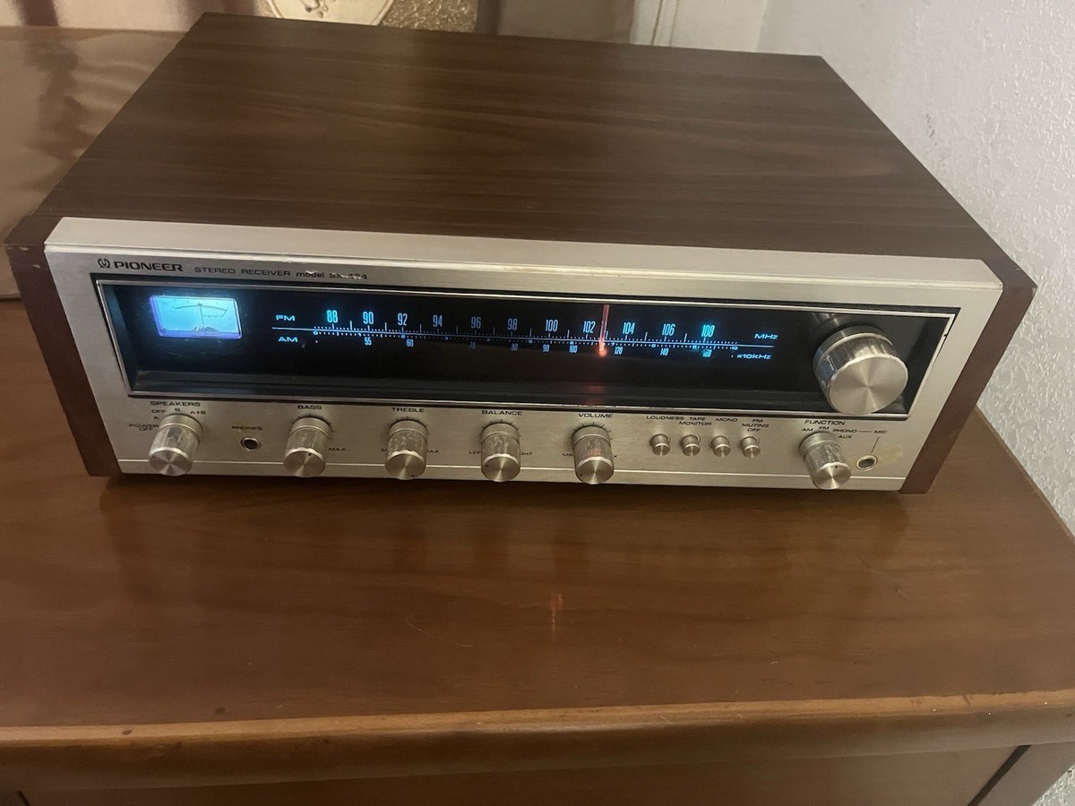 Pioneer Sx-434 Stereo Receiver Amp Worx Gr8 Audiophile