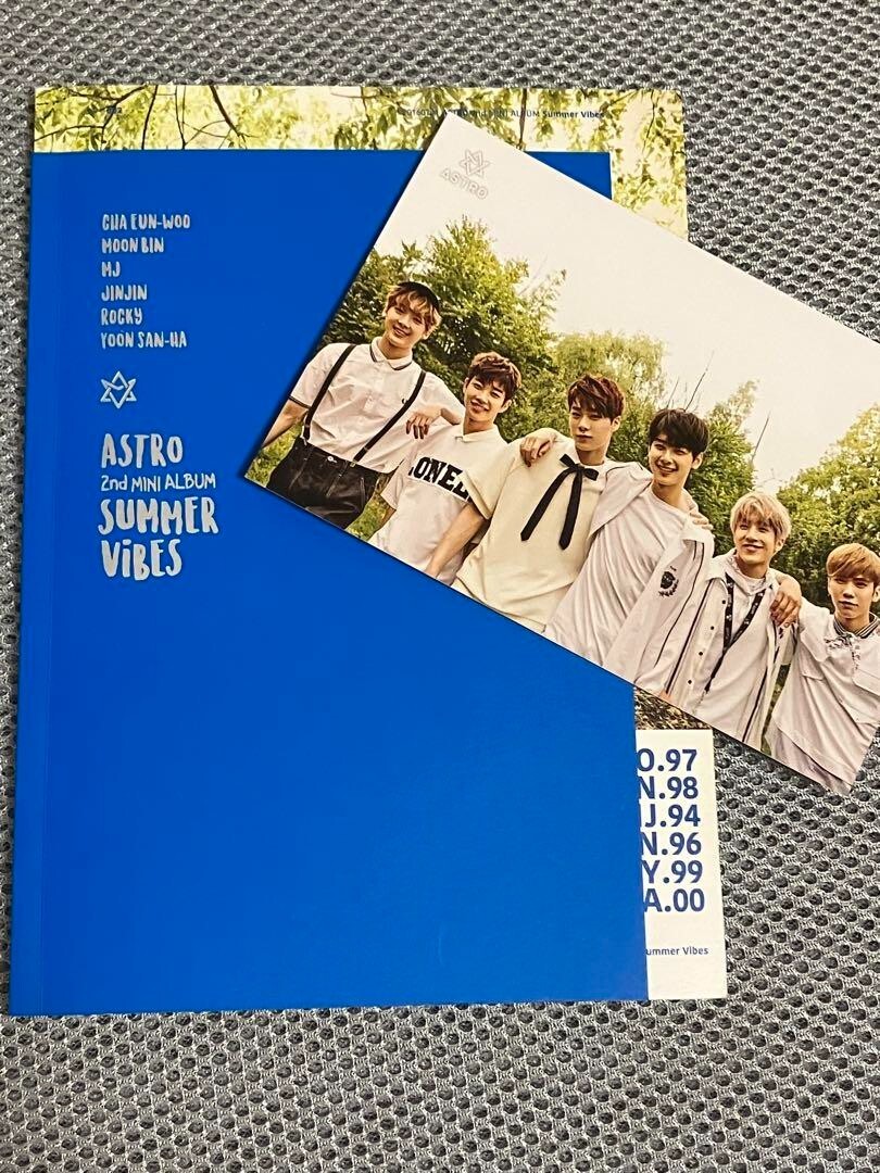 ASTRO Album Set Spring up SUMMER ViBES Autumn story Winter Dream