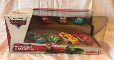 DISNEY PIXAR CARS PISTON CUP 7 CAR GIFT PACK *ONLY AT TARGET