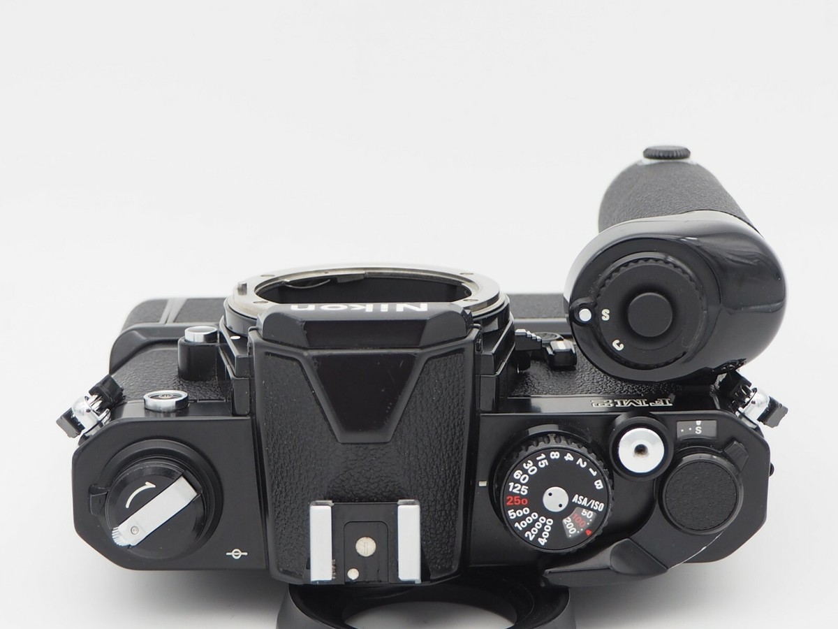 EX+4] Nikon New FM2 Black w/ Ai Nikkor 50mm f1.4 & MD-12 from JP
