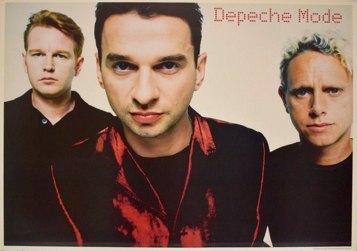 Depeche Mode original British ImportVintage 1998 Band Poster | eBay
