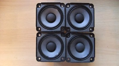4 X Bose Drivers Speakers Full Range 2.55 inch 4 Ohm, 30W RMS | eBay