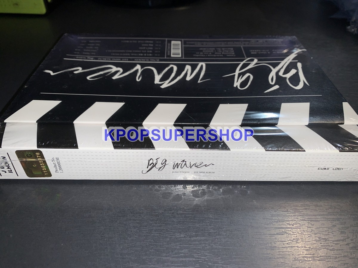 Jung Il Hoon 1st Mini Album Big Wave CD Photocard New Sealed Rare