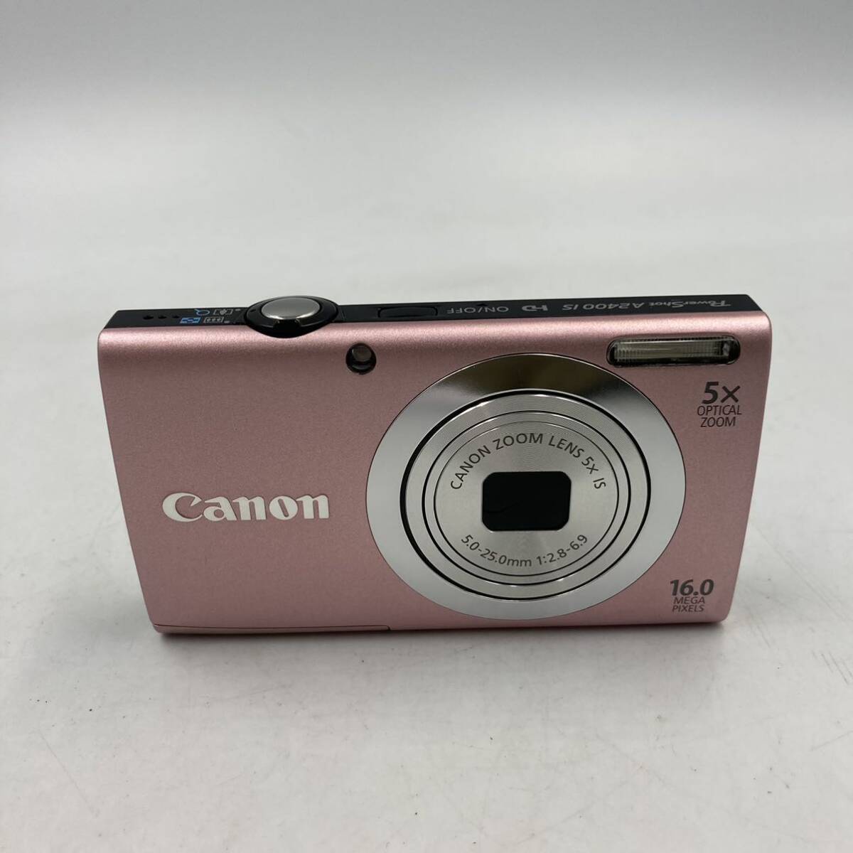 Canon PowerShot A2400 IS A2400IS pink Digital Camera Working | eBay