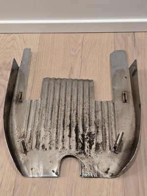 OEM Harley Panhead FLH Shovelhead Under Seat Frame Battery Ribbed