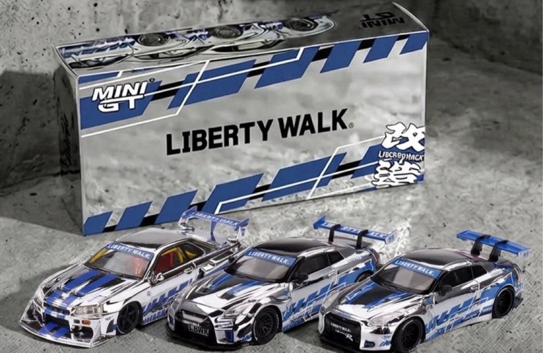 MINI GT LBWK Liberty Walk Tokyo Auto Salon 2026 Limited Nissan GT