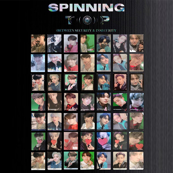 GOT7 - SPINNING TOP PHOTO CARD JB MARK BAMBAM JACKSON JINYOUNG