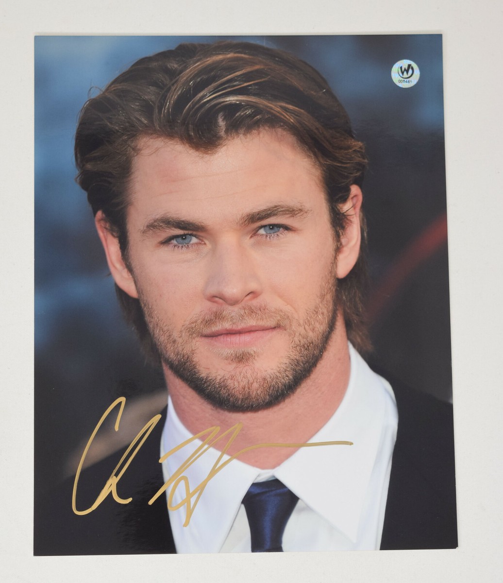 Chris Hemsworth (Thor) Signed Photo 8 x 10 COA | eBay