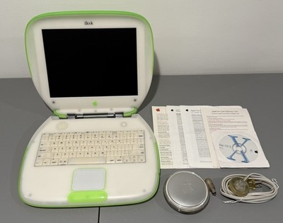 Apple iBook G3 Clamshell Lime Rare Mint Condition upgraded 1 of 1