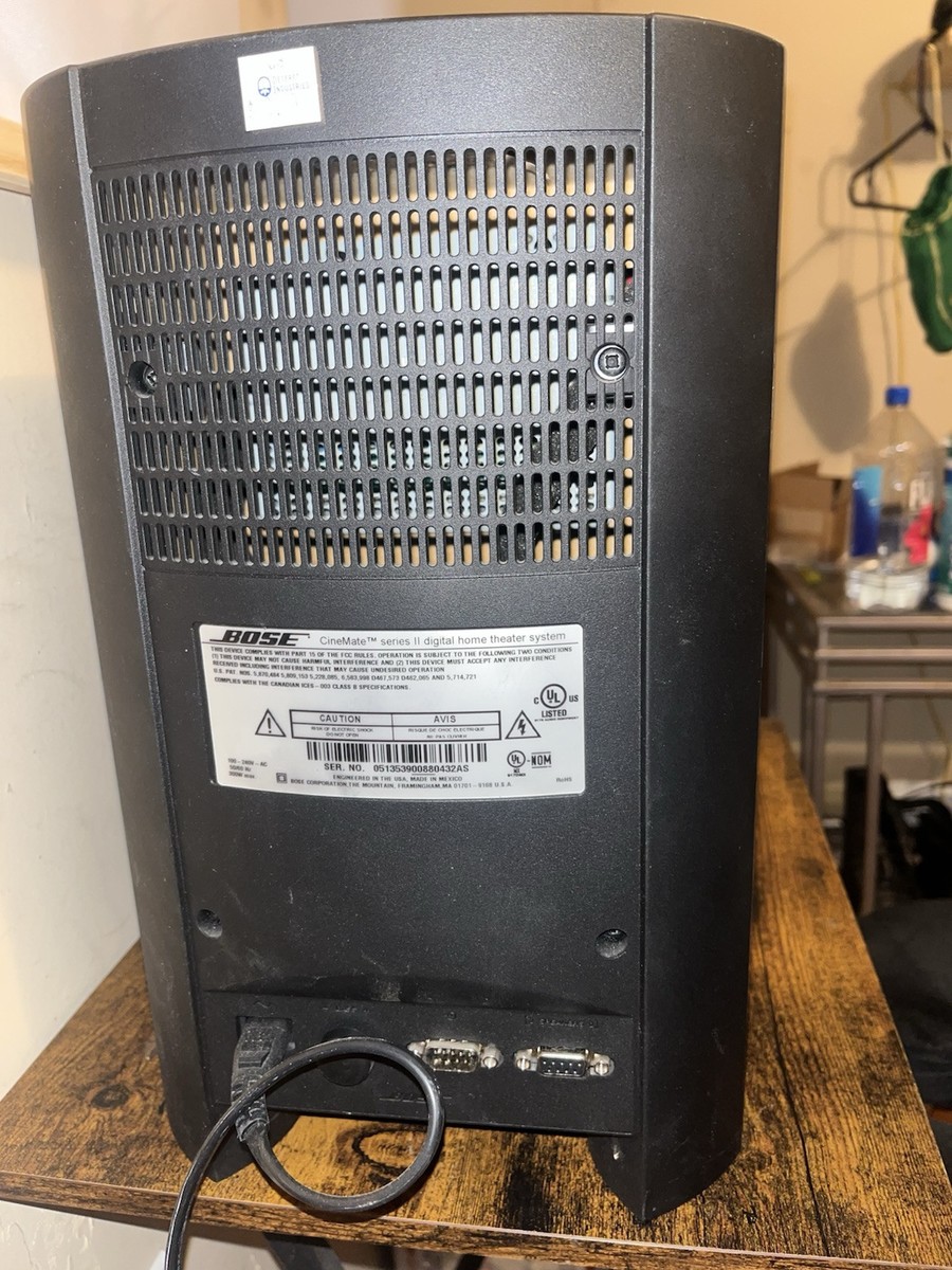 Bose CineMate Series II Digital Home Theater Speaker System Great