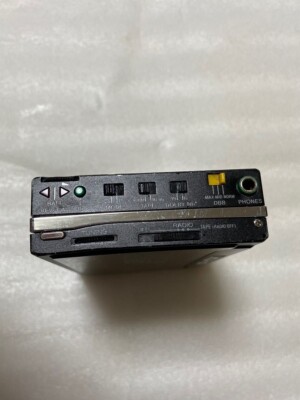 Sony WM-501 Portable Cassette Player Walkman Black Vintage Japan