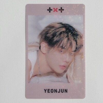 TXT YEONJUN GOOD BOY GONE BAD Photo card TOMORROW X TOGETHER