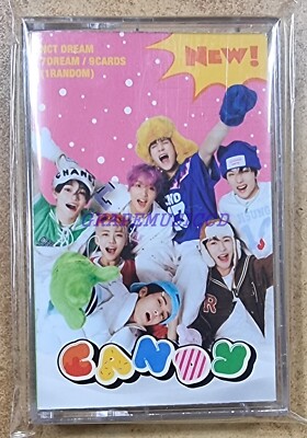 NCT DREAM Candy SMTOWN OFFICIAL MD GOODS PHOTOCARD CASSETTE TAPE