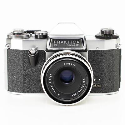 Praktica PL nova 1B Camera | 50mm f2.8 lens | M42 | White | G.D.R