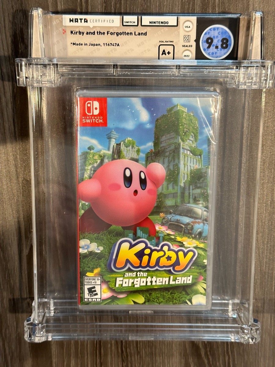 Kirby and the Forgotten Land - Nintendo Switch, New Sealed GRADED