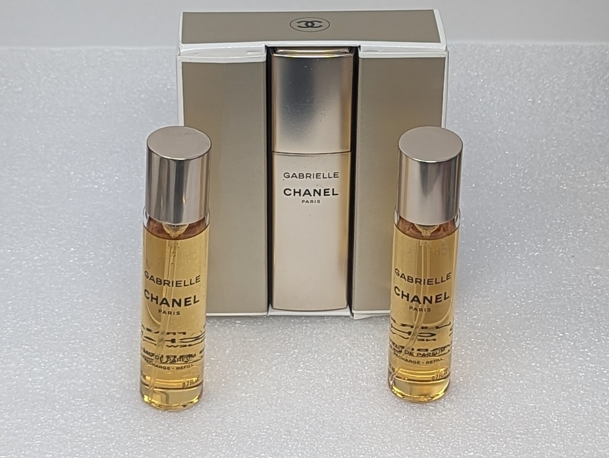 Chanel Gabrielle Eau De Parfum Perfume Twist & Spray Set 3 X 0.7