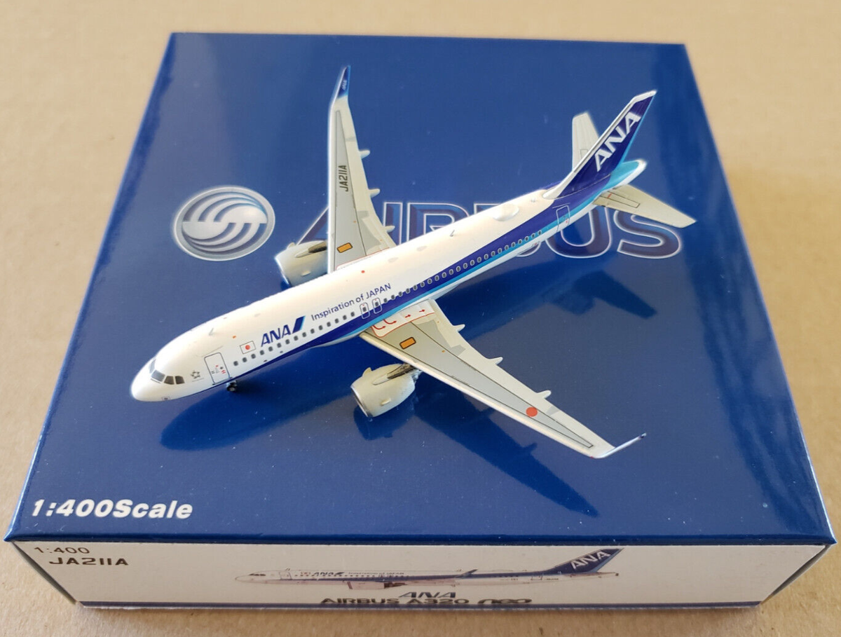 1:400 Panda Models Airbus A320neo ANA All Nippon Airways JA211A