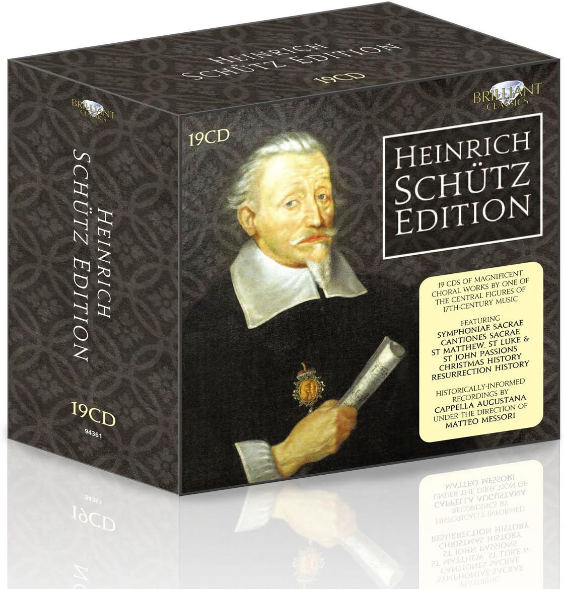 HEINRICH SCHUTZ SCHÜTZ EDITION 19CD BOXSET NEW SEALED | eBay