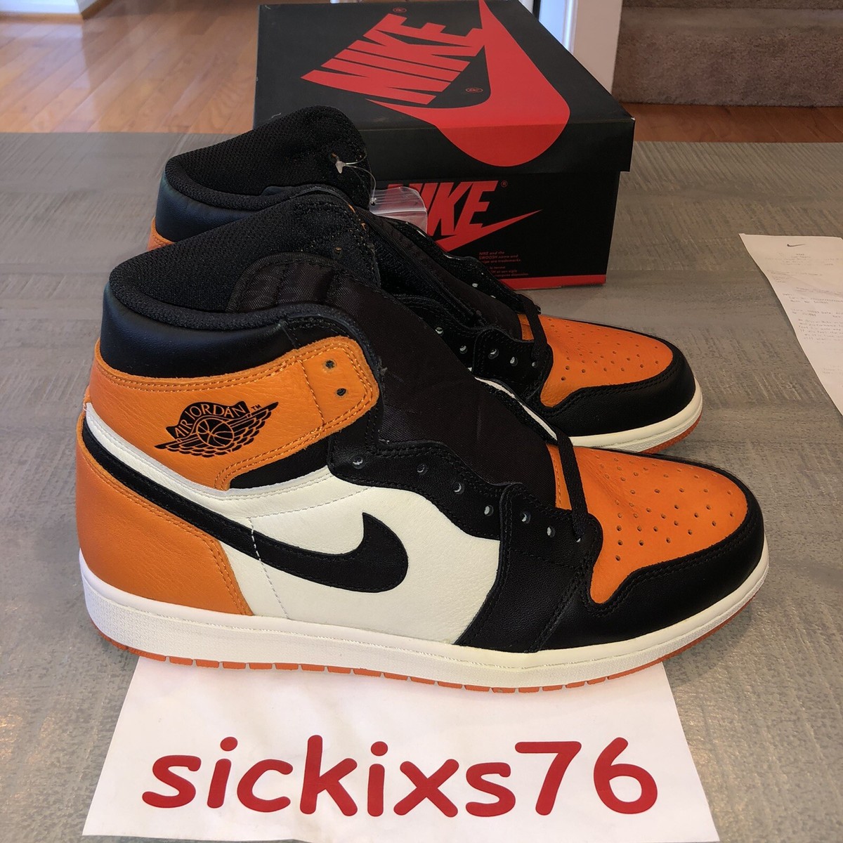 Nike Air Jordan 1 Retro High OG 'Shattered Backboard' Men's Sz