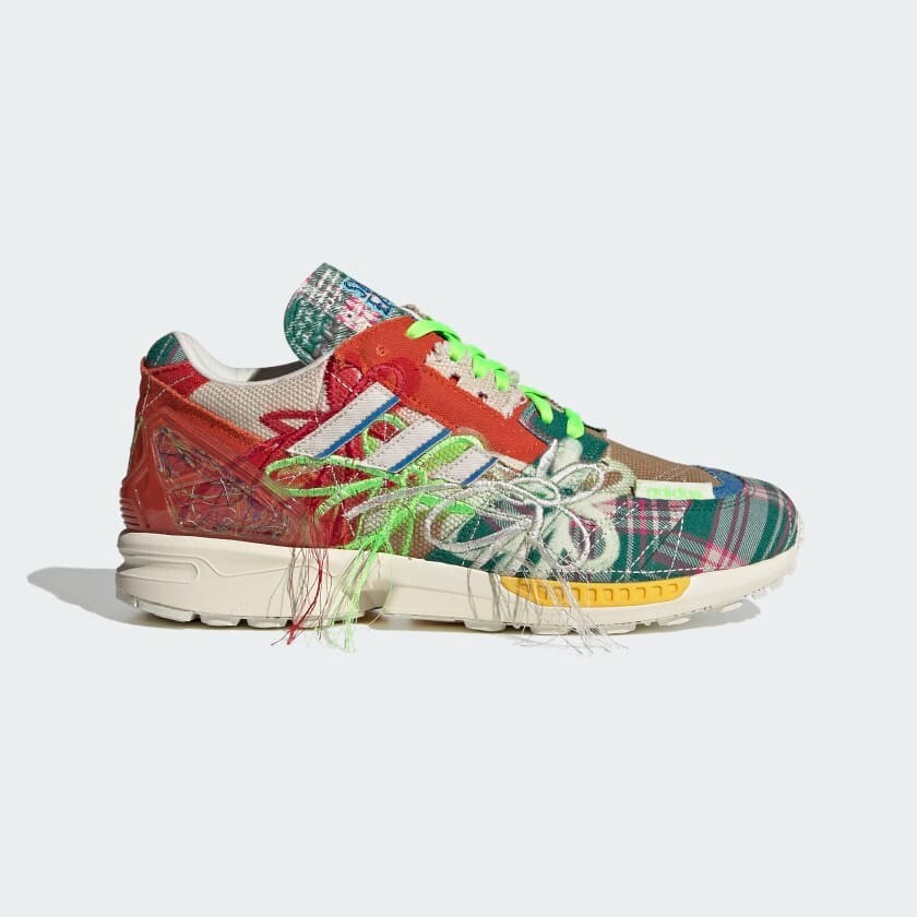 New in Box Adidas ZX 8000 Flower Tassel SUPEREARTH SHOES SNEAKERS