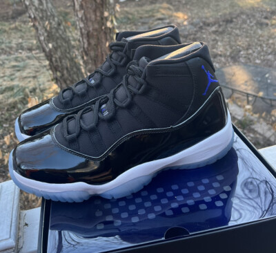 Nike Air Jordan 11 XI Retro Space Jam 2016 Men's Size 9.5 Black