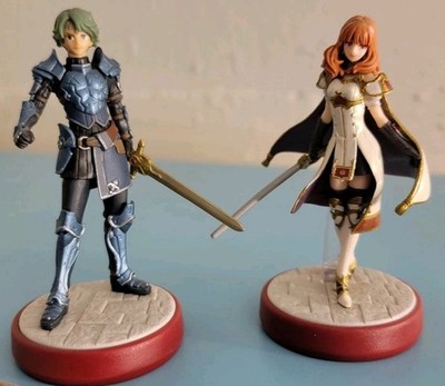 Celica & Alm Fire Emblem Series Amiibo Nintendo Switch Wii U 3DS