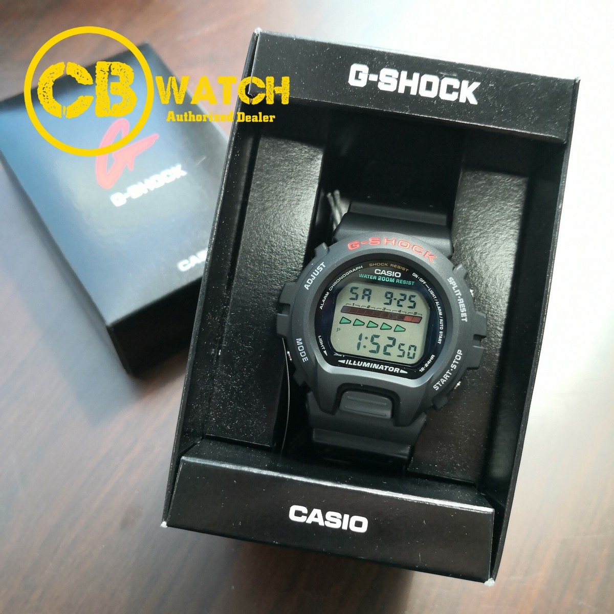 Rare Brand New Casio G-SHOCK DW-6600-1V Watch Digital Black