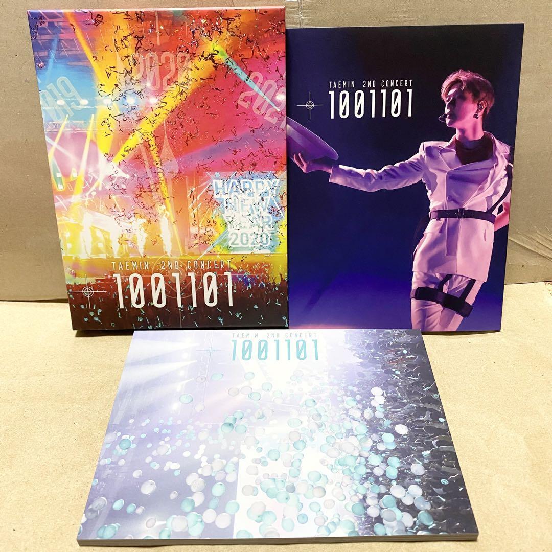 SHINee TAEMIN 2ND CONCERT 1001101 Blu-ray FC VERSION | eBay