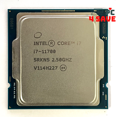 11th Gen Intel Core i7-11700 2.5GHz (Turbo 4.9GHz) 16MB 8-Core
