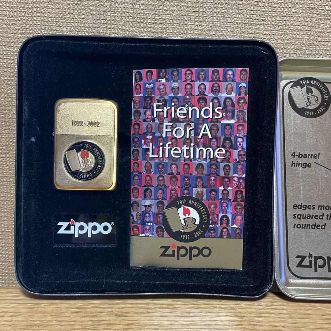 Zippo 70th Anniversary Model 1932-2002 Oil Lighter | eBay