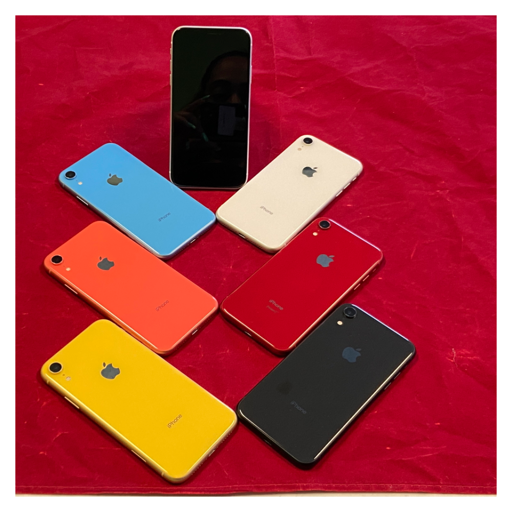 Apple iPhone XR 64GB Blue/Red Unlocked Tmobile Face ID Very Good