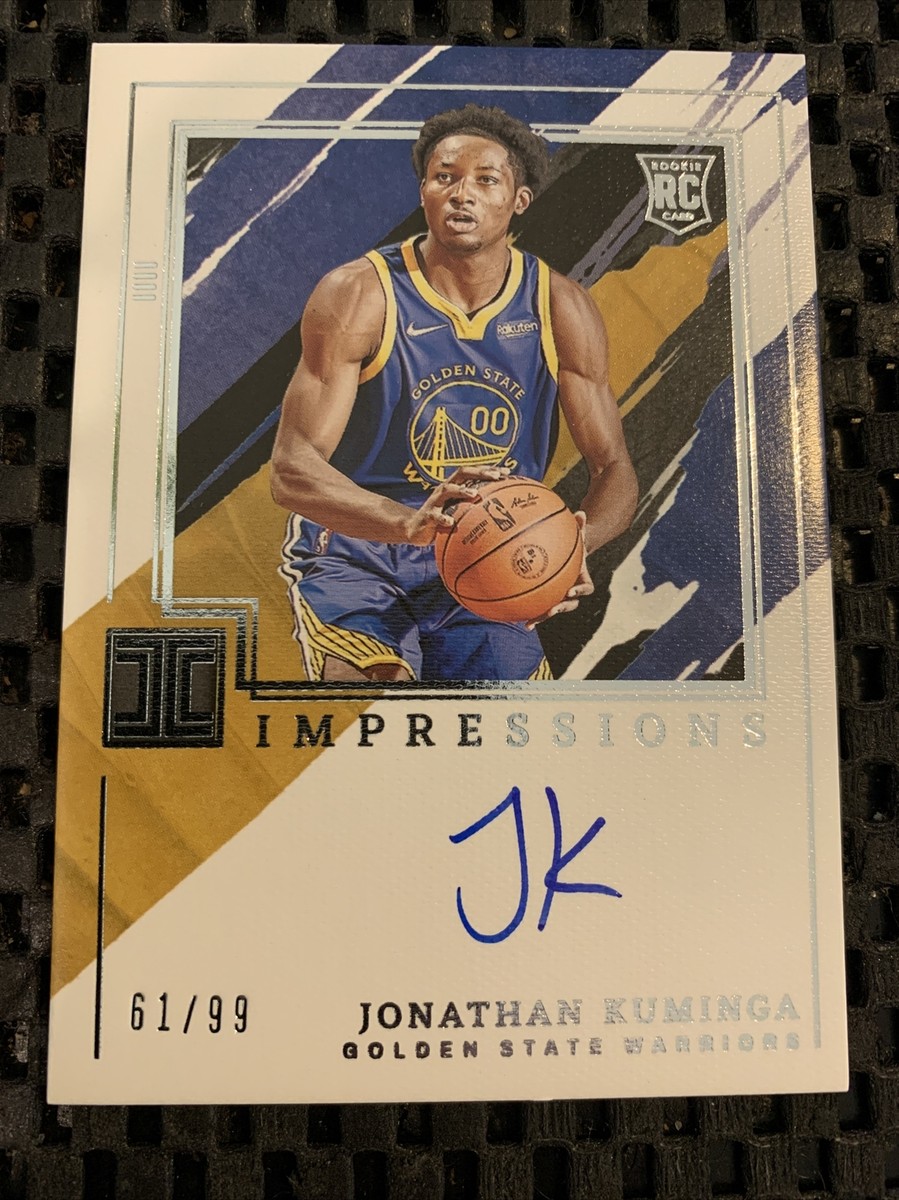 JONATHAN KUMINGA 2021-22 IMPECCABLE ROOKIE RC AUTO IMPRESSIONS #61