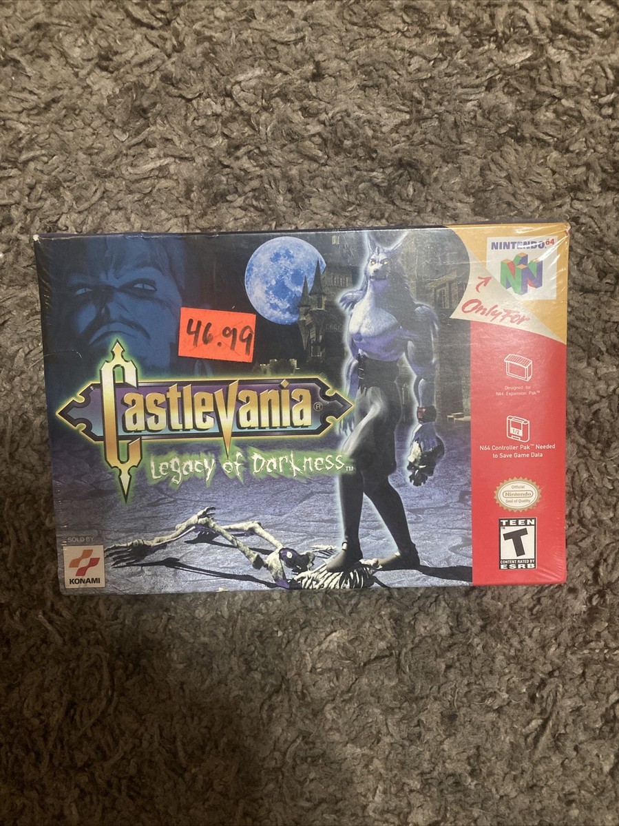 Castlevania: Legacy of Darkness (Nintendo 64, 1999) 83717180203| eBay