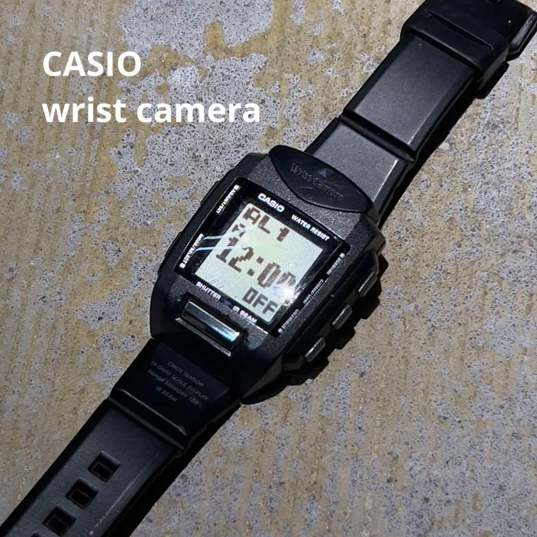 CASIO WQV-1 Wrist Camera Watch Men's Digital Unique Functionality