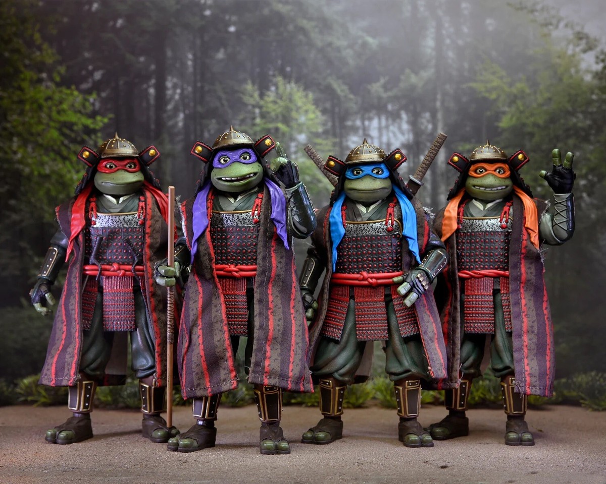 2023 NECA SDCC Exclusive- Teenage Mutant Ninja Turtles 3- Samurai