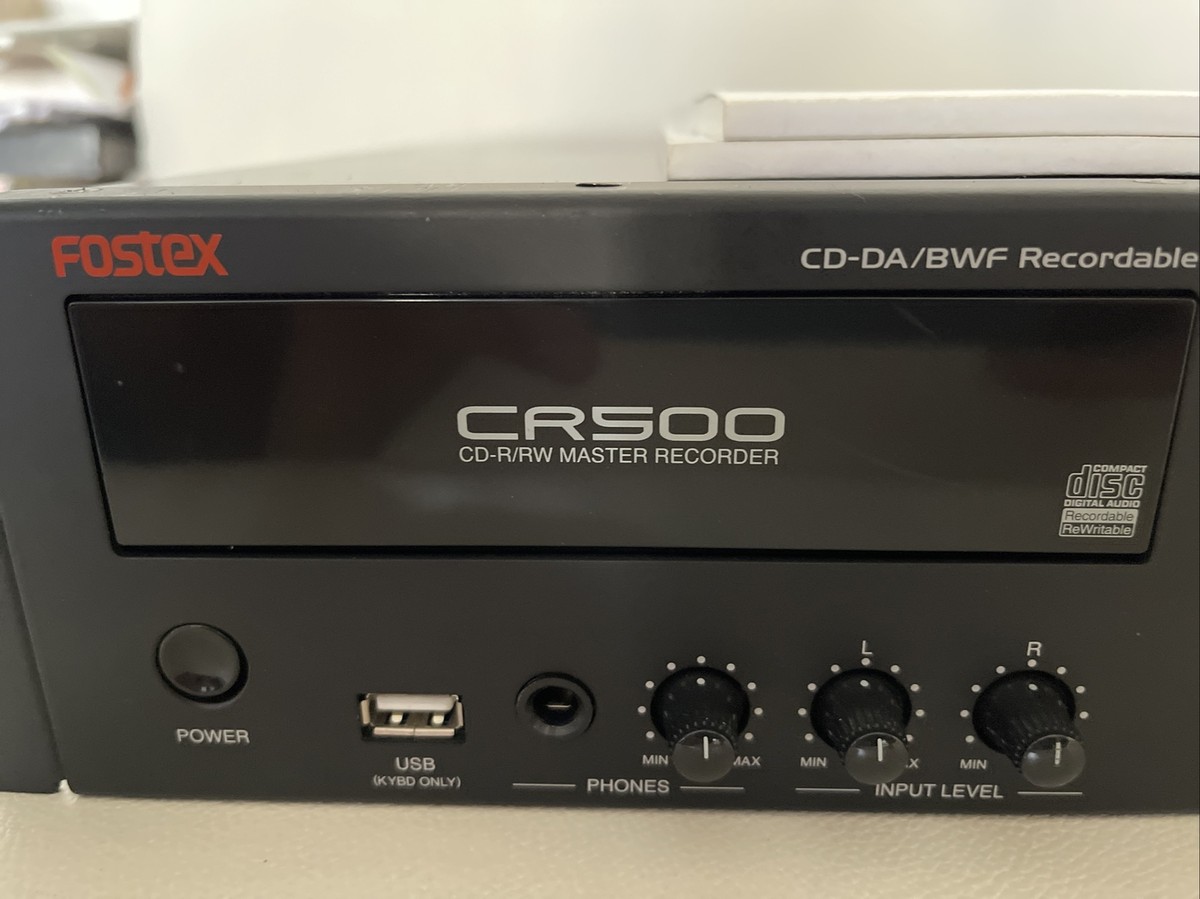 FOSTEX CR-500 MASTER Professional CD-Player / CD-RECORDER + BDA