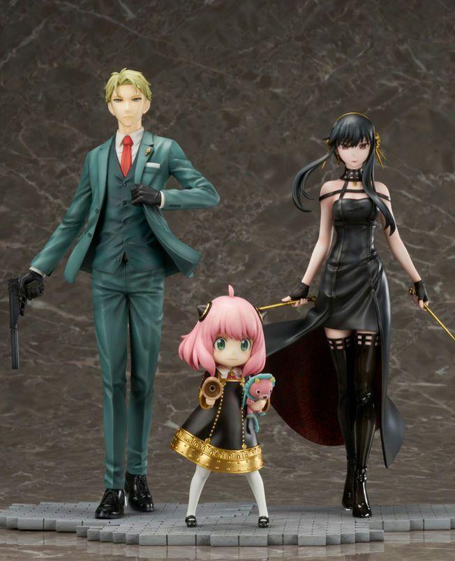 SPY×FAMILY Loyd Yor Anya Forger F:NEX Furyu 1/7 scale Figure Set