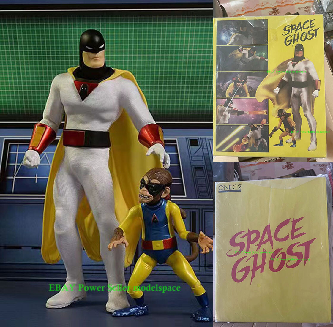 Mezco One:12 Space Ghost Regular Release Complete Box IN STOCK