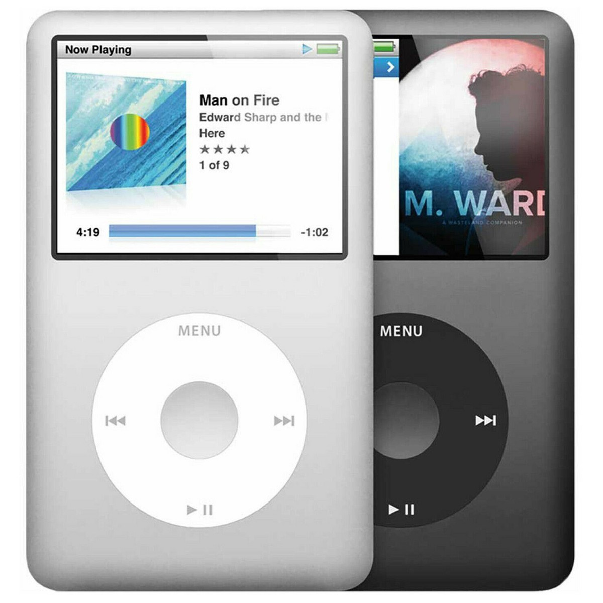NEW Apple iPod Classic 7th Gen Black/Silver 120,160, 256,512GB,1