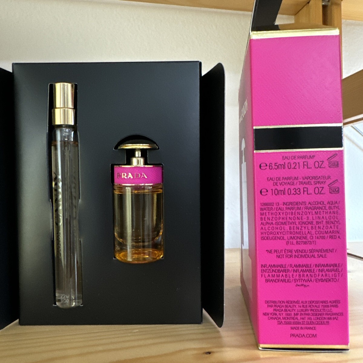 PRADA CANDY ミニ4香水セット Prada Candy Eau De Parfum Mini and